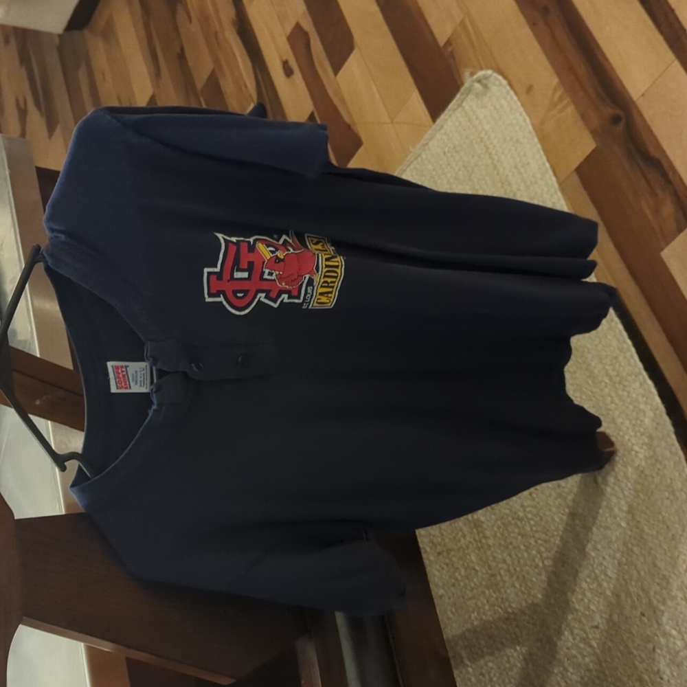 St. Louis Cardinals Henley tee
